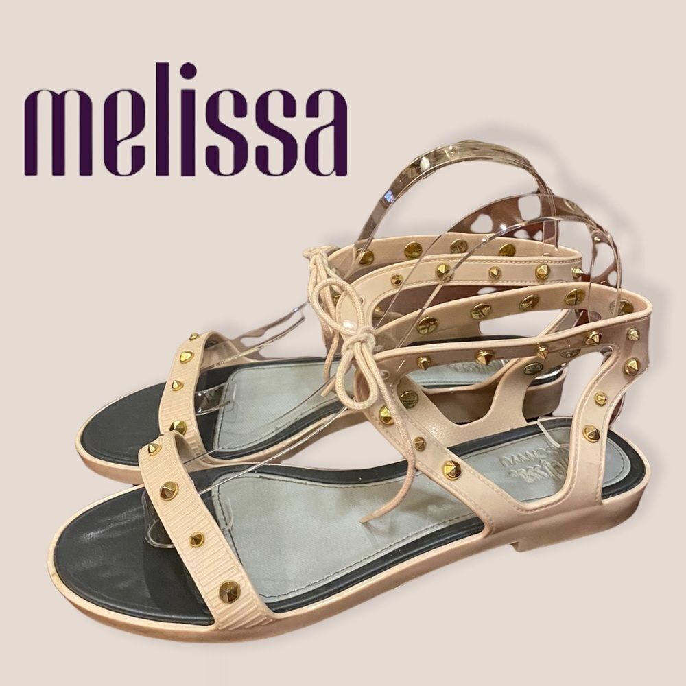 Melissa Jason Wu Stud Gladiator Sandals 7